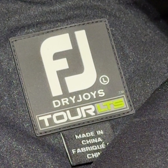[EUC] FootJoy DryJoys LTS Golf Rain Pants Black Style 34657 Retail $224.95 - Picture 2 of 11